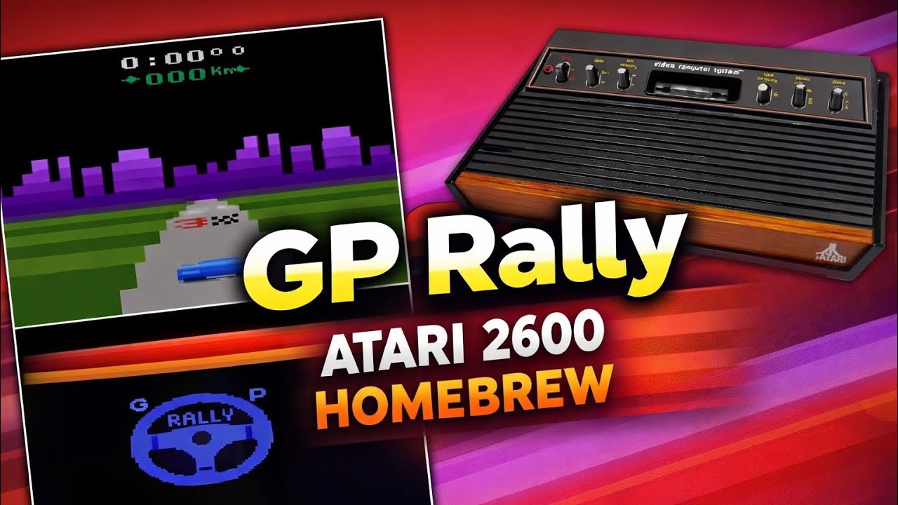 GP Rally | Atari 2600 Homebrew