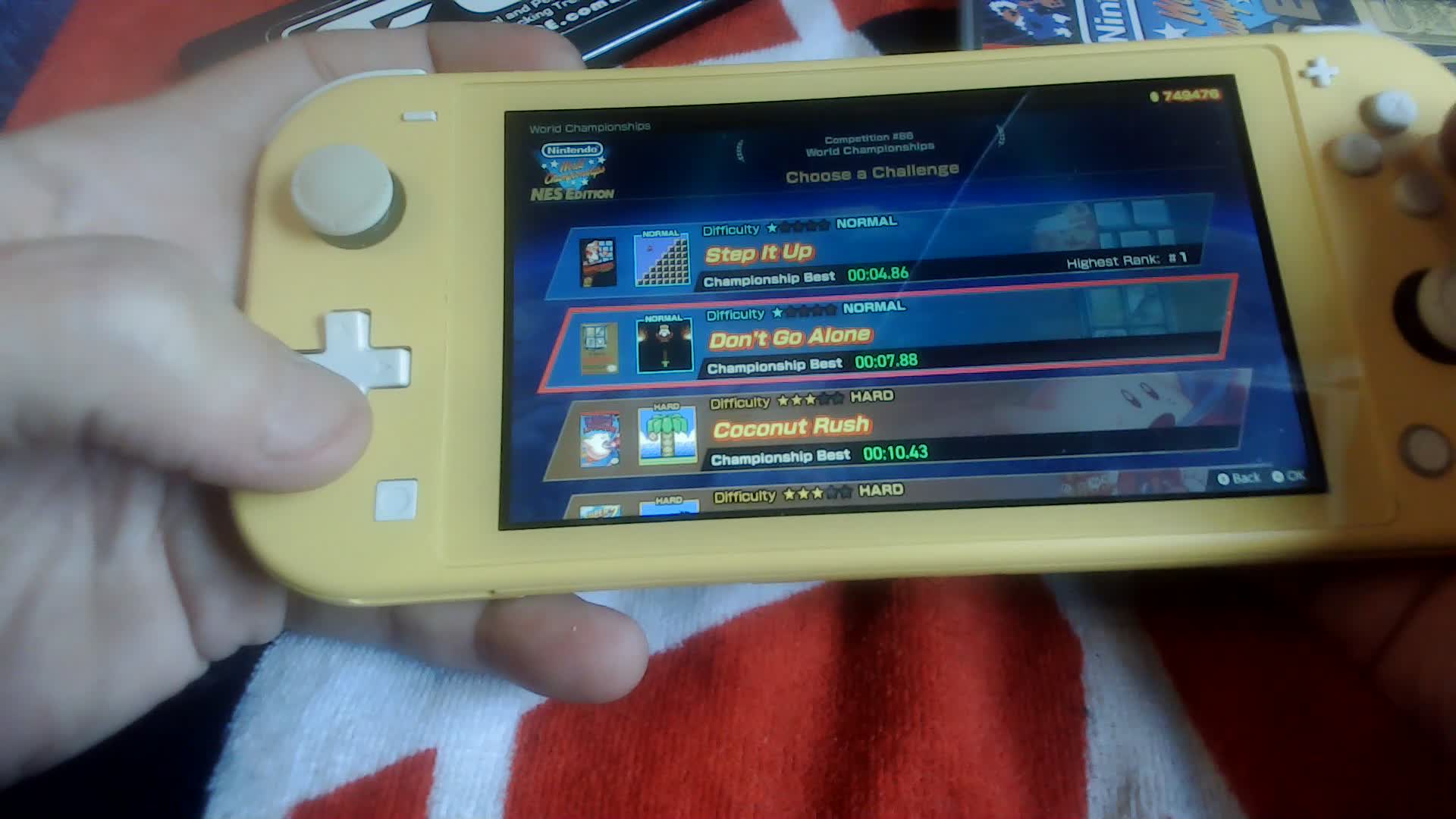 Submission Watch: Roger Edwin Blair 111 posts Kirbys Adventure Coconut Rush - 10.430 on Nintendo ...