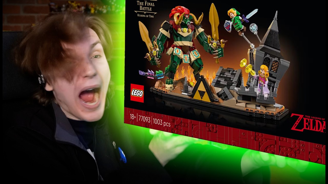 🔴Building a Somewhat Zelda Lego Set.