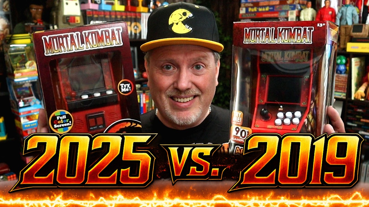 Mortal Kombat KOMPARISON | Basic Funs 2019 vs. 2025 Tabletop Arcade!