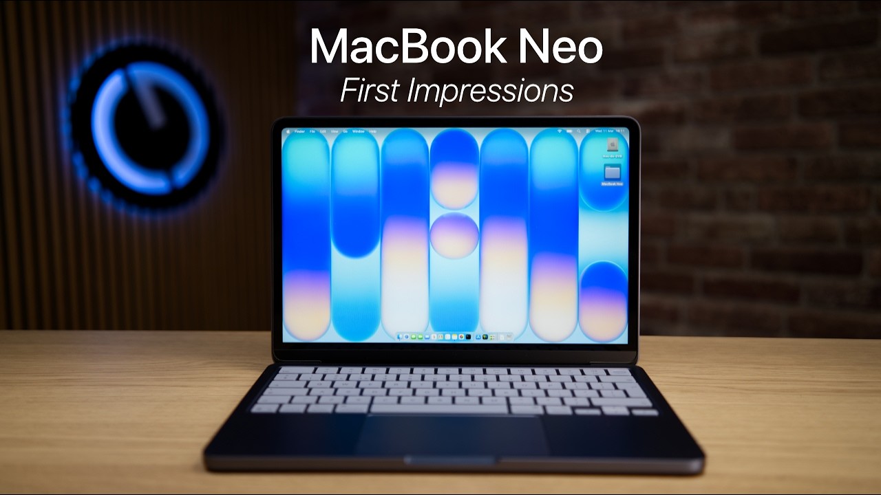 MacBook Neo: UNBOXING & First Impressions!