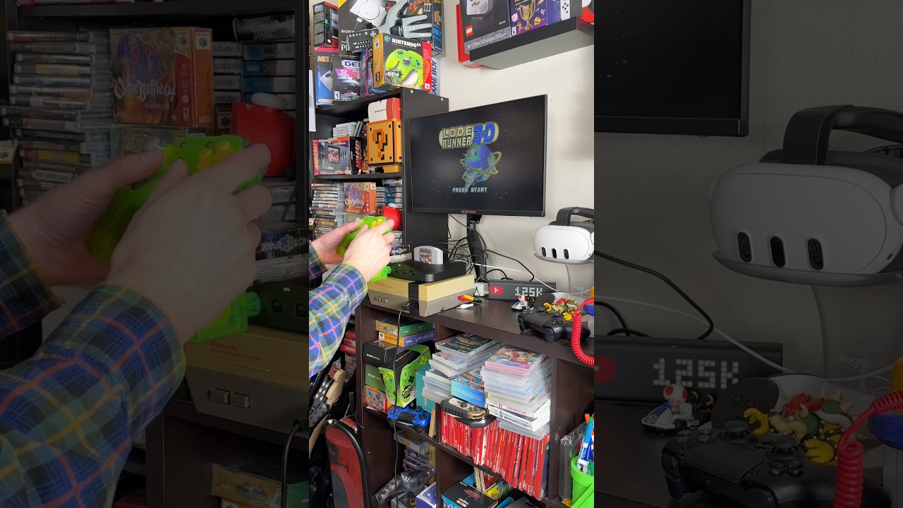 Lode Runner 3D Nintendo 64 Game