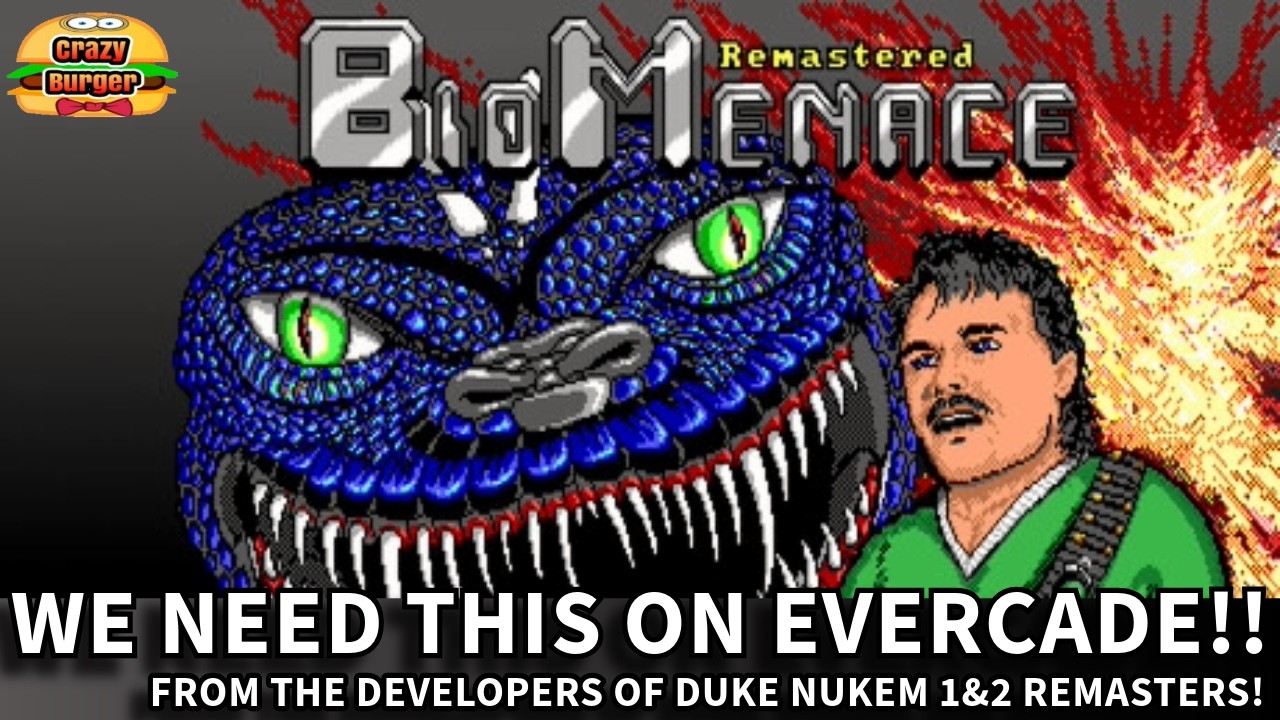 BioMenace Remastered - We NEED This Game On Evercade! From the Creators of Duke Nukem 1&2 Remasters!
