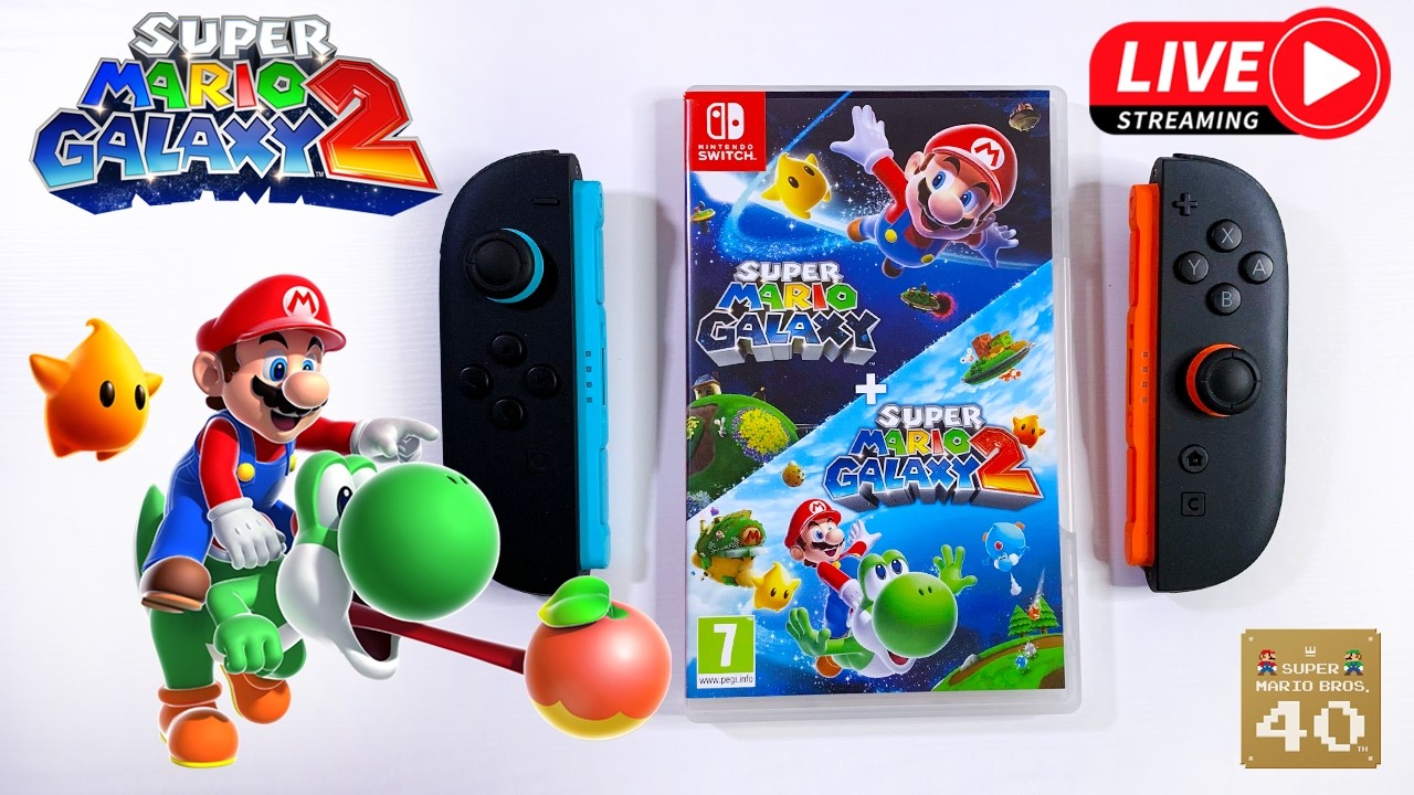 Super Mario Galaxy 2 (Nintendo Switch/No Commentary)