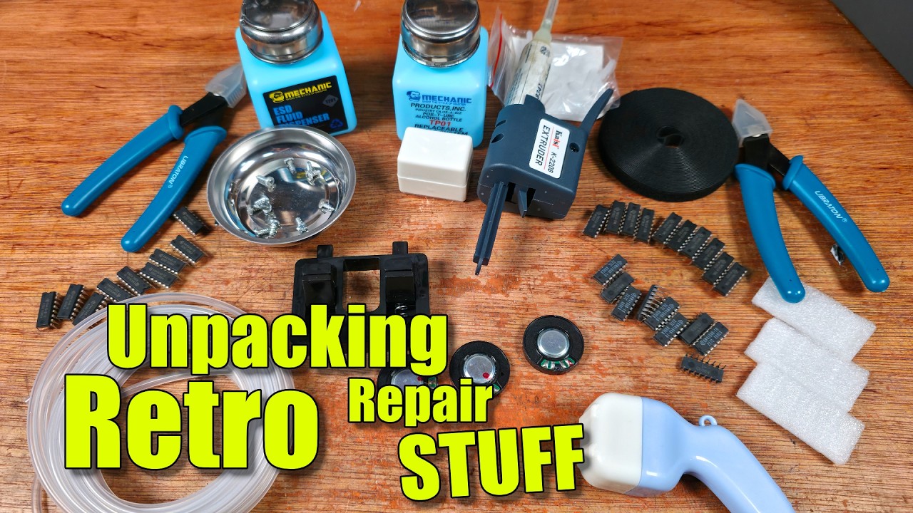 More Fun Unpacking Retro Repair Ali Express Goodies