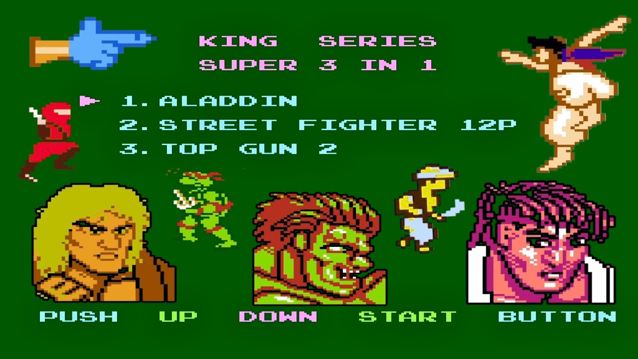Playing NES Super 3 in 1 Games : Ultimate Retro Fun!
