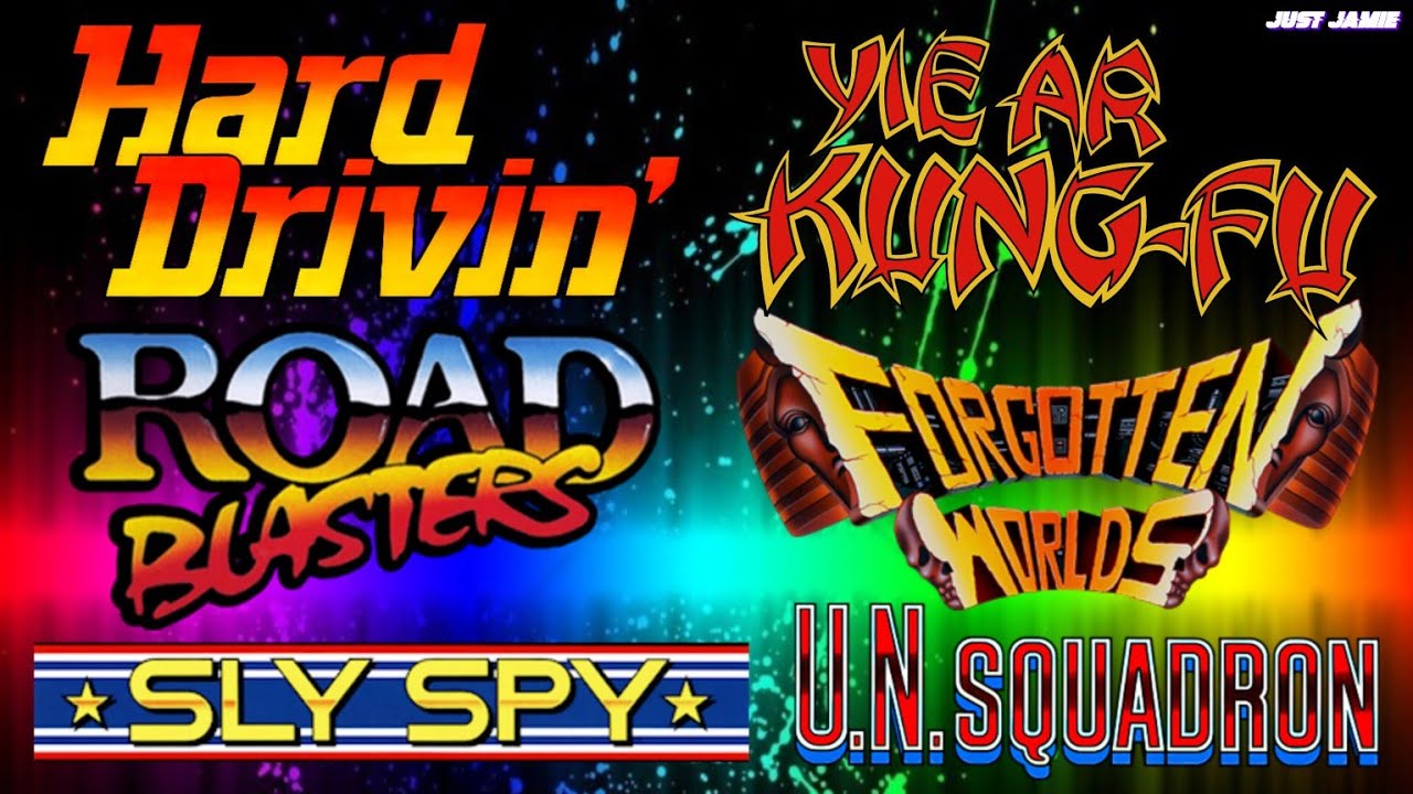 Arcade Ports Ranked Marathon (Episodes 86-92) Time Stamps #harddrivin #yiearkungfu #roadblasters