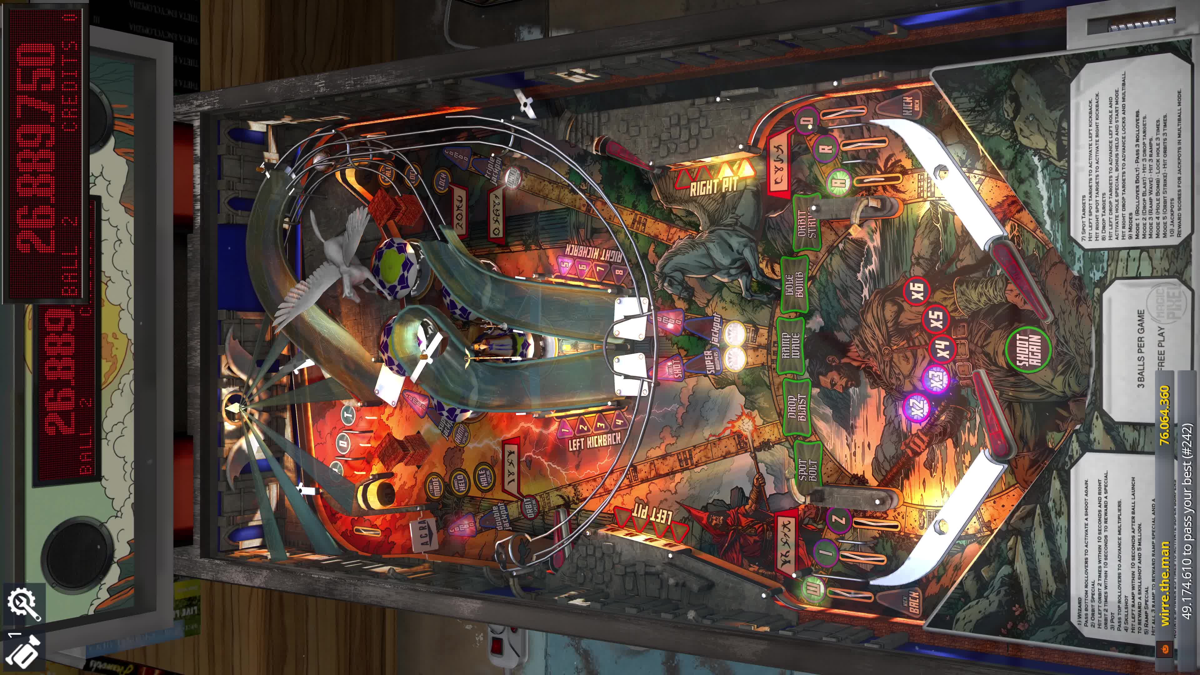 Submission Watch: Henrik Wiman posts 137,557,050 points on Zaccaria Pinball