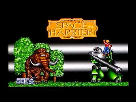 Space Harrier - Amiga Vs PC Engine