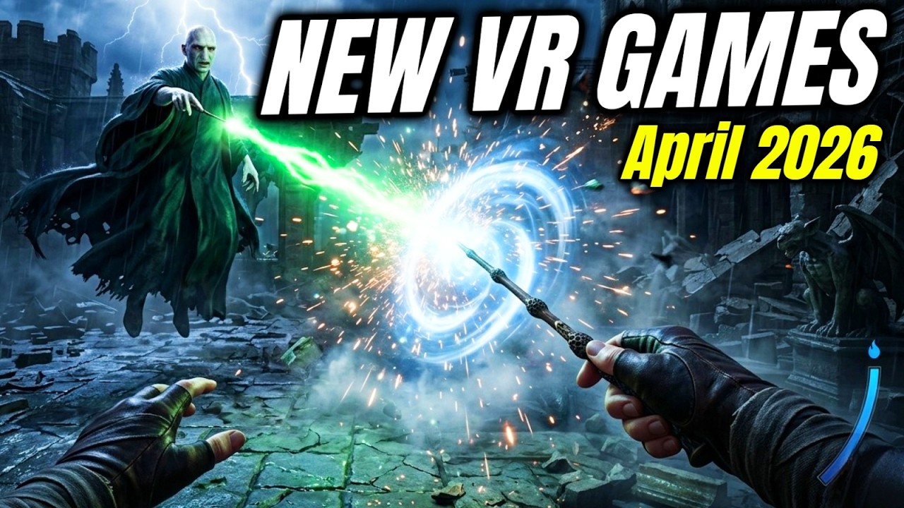 10 NEW VR Games April 2026! Its A HUGE Month for VR!! | Meta Quest 3, PSVR 2, PCVR