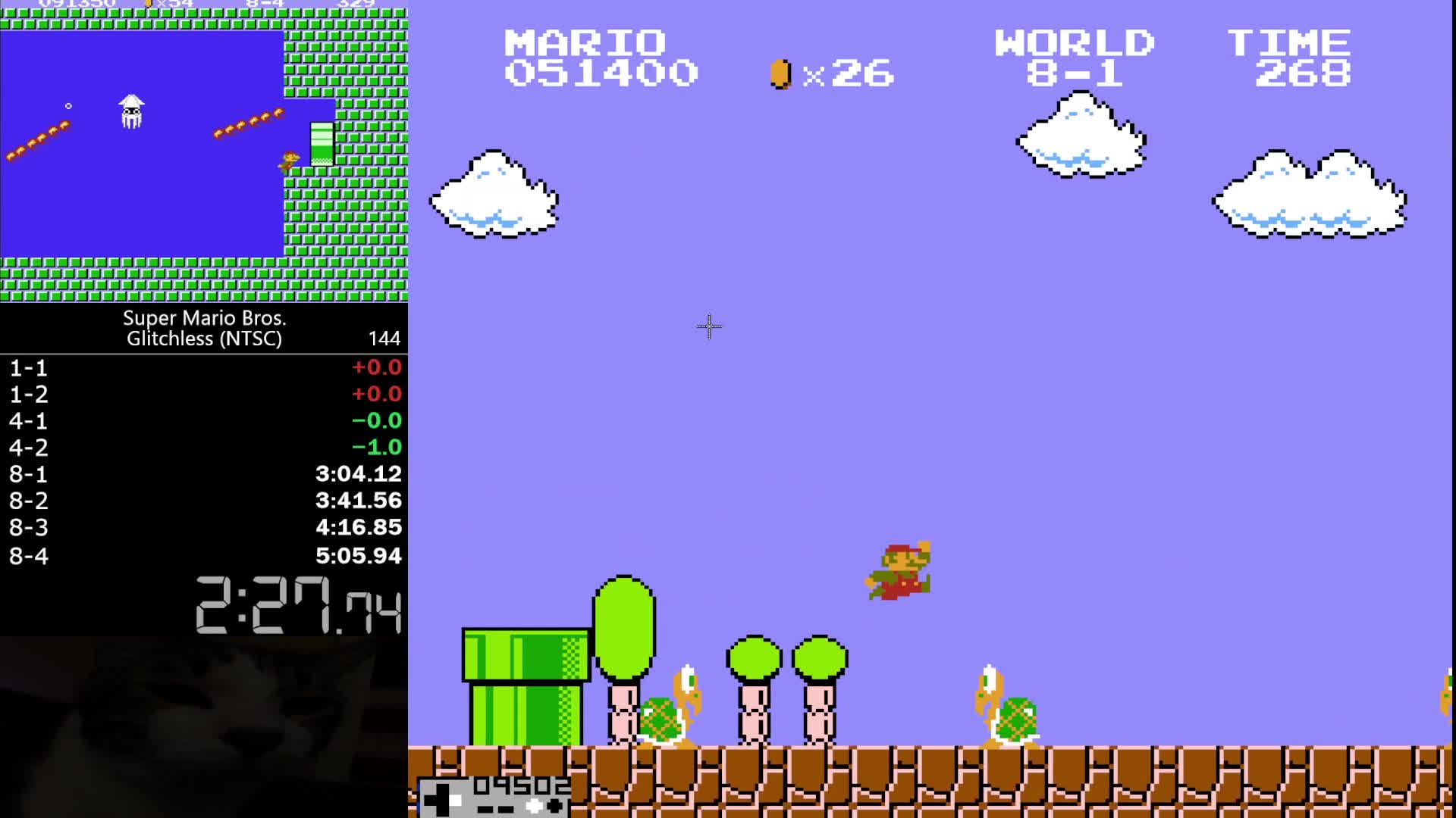 Submission Watch: Loopie posts Fastest Minimalist Completion - 05:07.194 on Super Mario Bros.