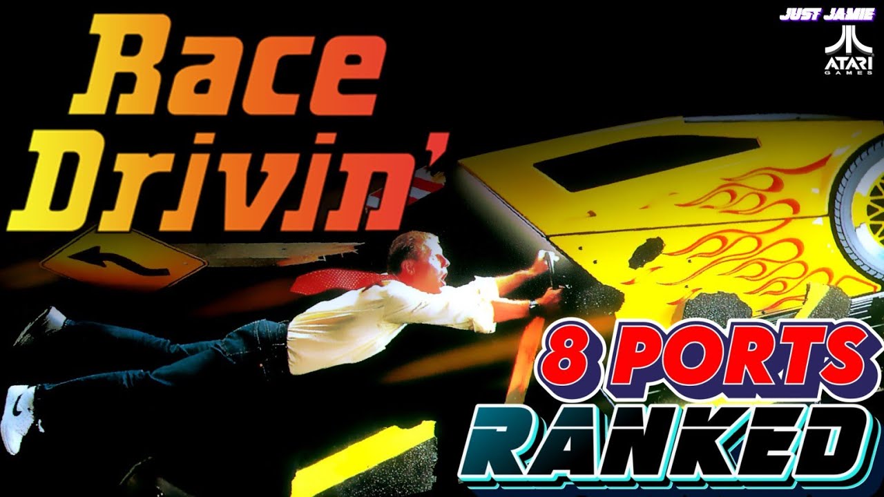 Which Version of Race Drivin Did I Rank No.1? #racedrivin #atarigames #arcadegames