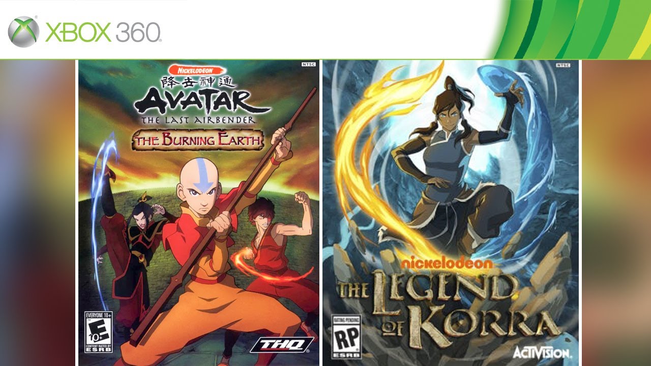 Avatar: The Last Airbender Games for Xbox 360
