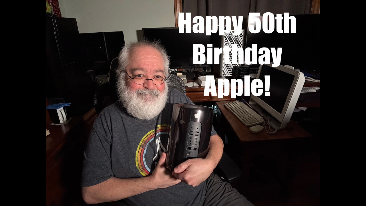 Happy 50th Birthday APPLE - Atarian Becomes Apple Fan Boy - 800 - Mega ST - Spectre GCR - Mac Plus