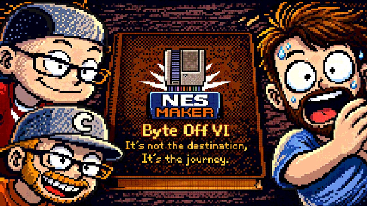 46 NESmaker Games in One Night? | NES Byte-Off VI - Live!