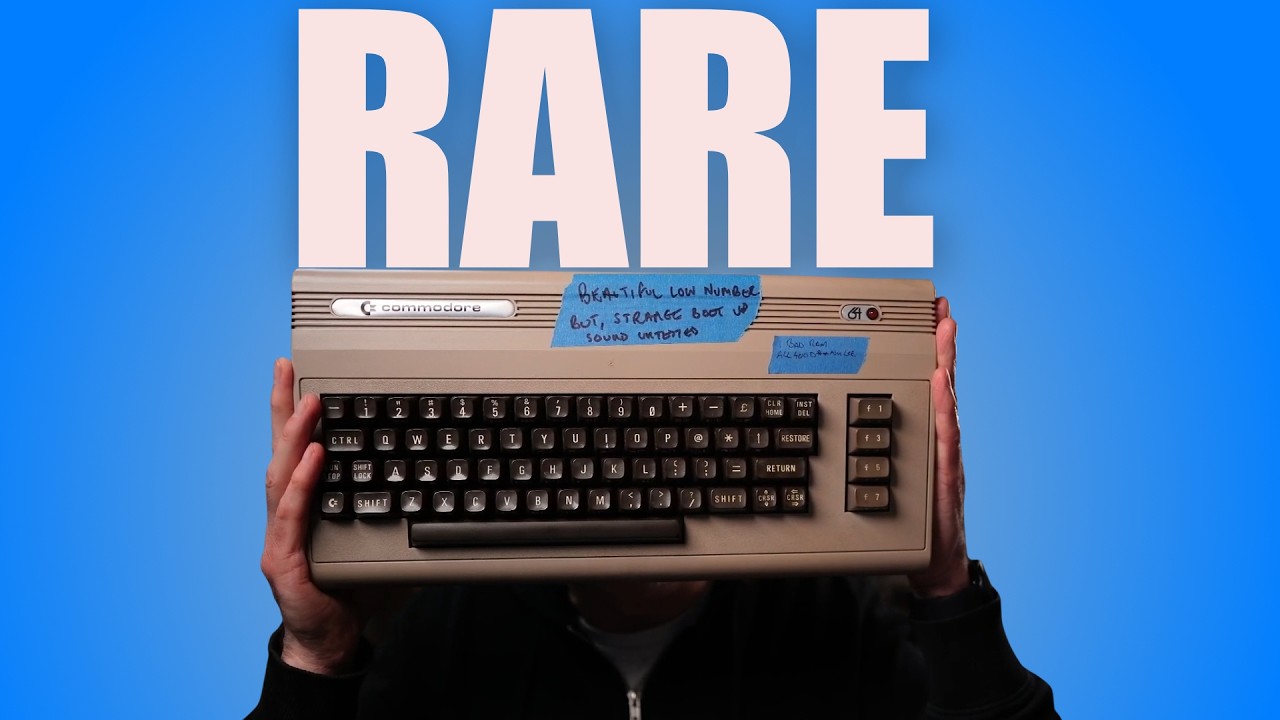 SUPER Rare C64 Silver Label - Did You Help Fix This?