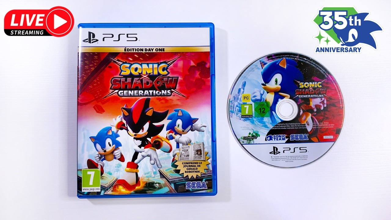 Sonic X Shadow Generations PS5 Gameplay