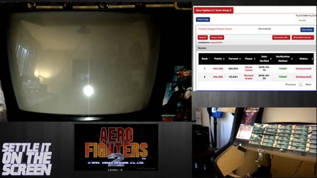 Submission Watch: Michael Sroka posts 531,300 points on Aero Fighters 2 / Sonic Wings 2