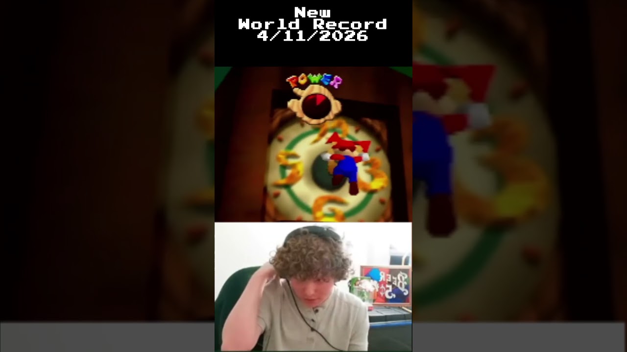 New Mario 64 world record is insane...