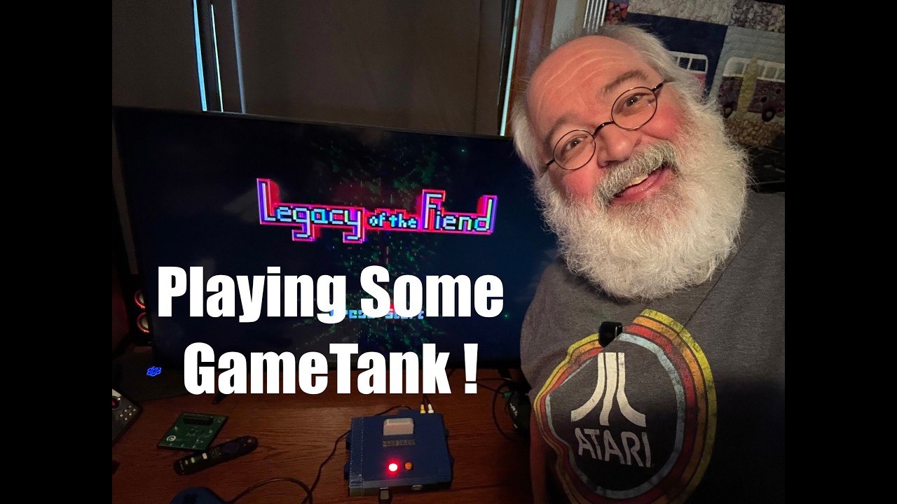 Legacy Of The Fiend - GameTank Homebrew 8bit Console - 6502 CPU Gaming - Blitter - OpenSource
