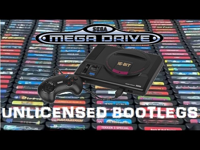 Over 50 Sega Mega Drive Unlicensed Bootlegs In Under 30 Minutes