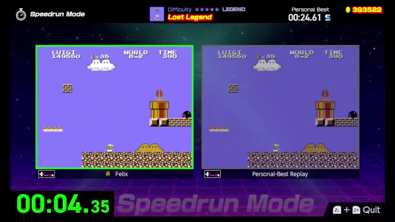 Submission Watch: Matthew Felix posts Kirbys Adventure Bombs Away - 03.510 on Nintendo World Cham...