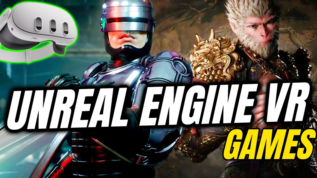 16 Most Realistic Unreal Engine VR (UEVR) Games! For Meta Quest 3, PSVR 2 & PCVR // INSANELY Good!