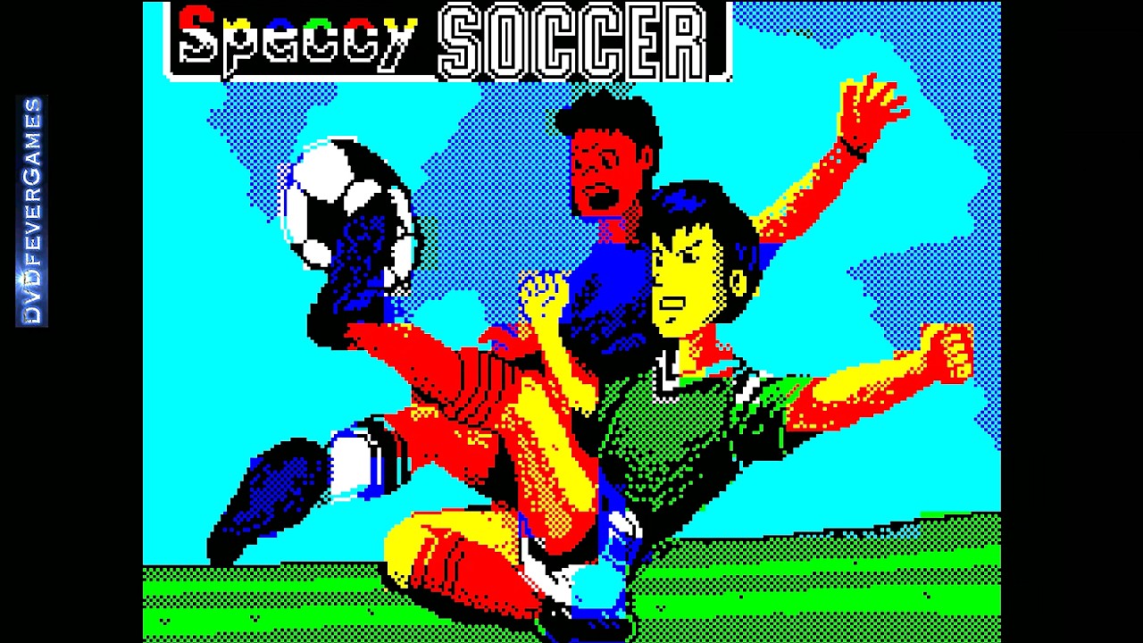 SPECCY SOCCER! - 128K ZX Spectrum 2026 game! - DVDfeverGames