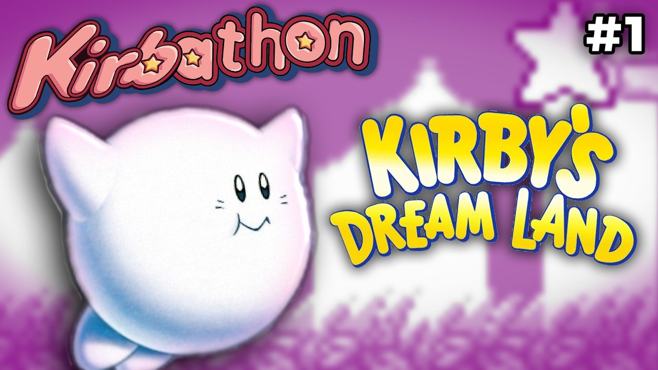THE KIRBY MARATHON - Day 1: Kirbys Dream Land [Game Boy]