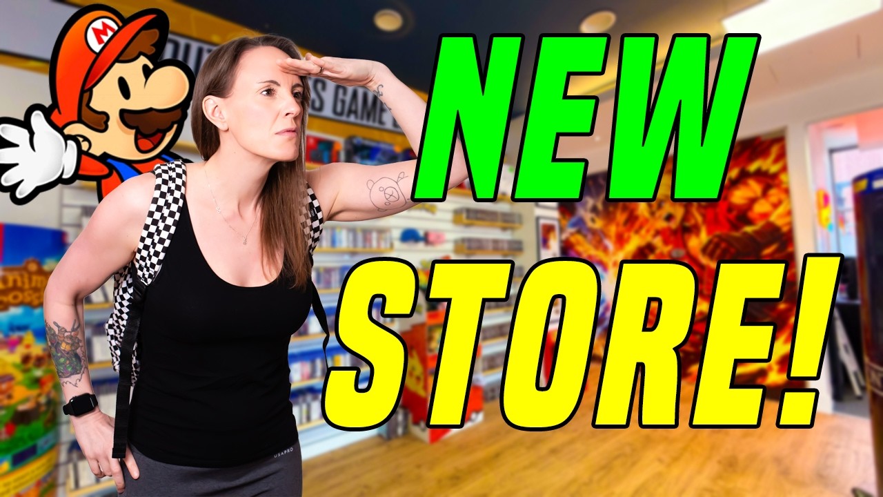 OPEN for Business and PACKED full of Retro Game Surprises