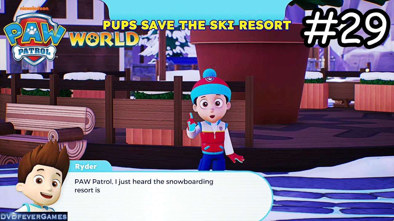 PAW PATROL WORLD #29 Pups Save The Ski Resort - PC (4K UHD 60fps, ULTRA PERFORMANCE) - DVDfeverGames