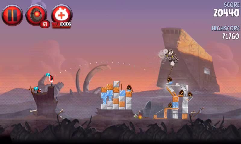 Submission Watch: Andrew Peter Mee posts 74,840 points on Angry Birds Star Wars II