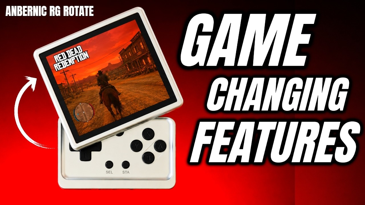 ANBERNIC RG Rotate: 10 NEW Features That Make It a Game-Changer