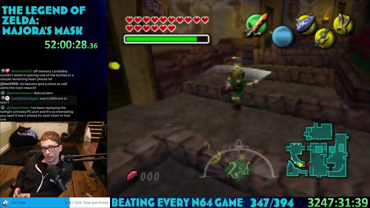 Majoras Mask 100% first playthrough day 15