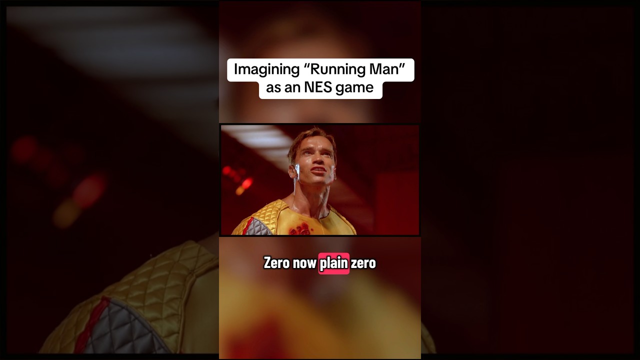 Imagining a "Running Man" game for the NES #nes #retrogaming #nintendo #gaming #videogames #arnold