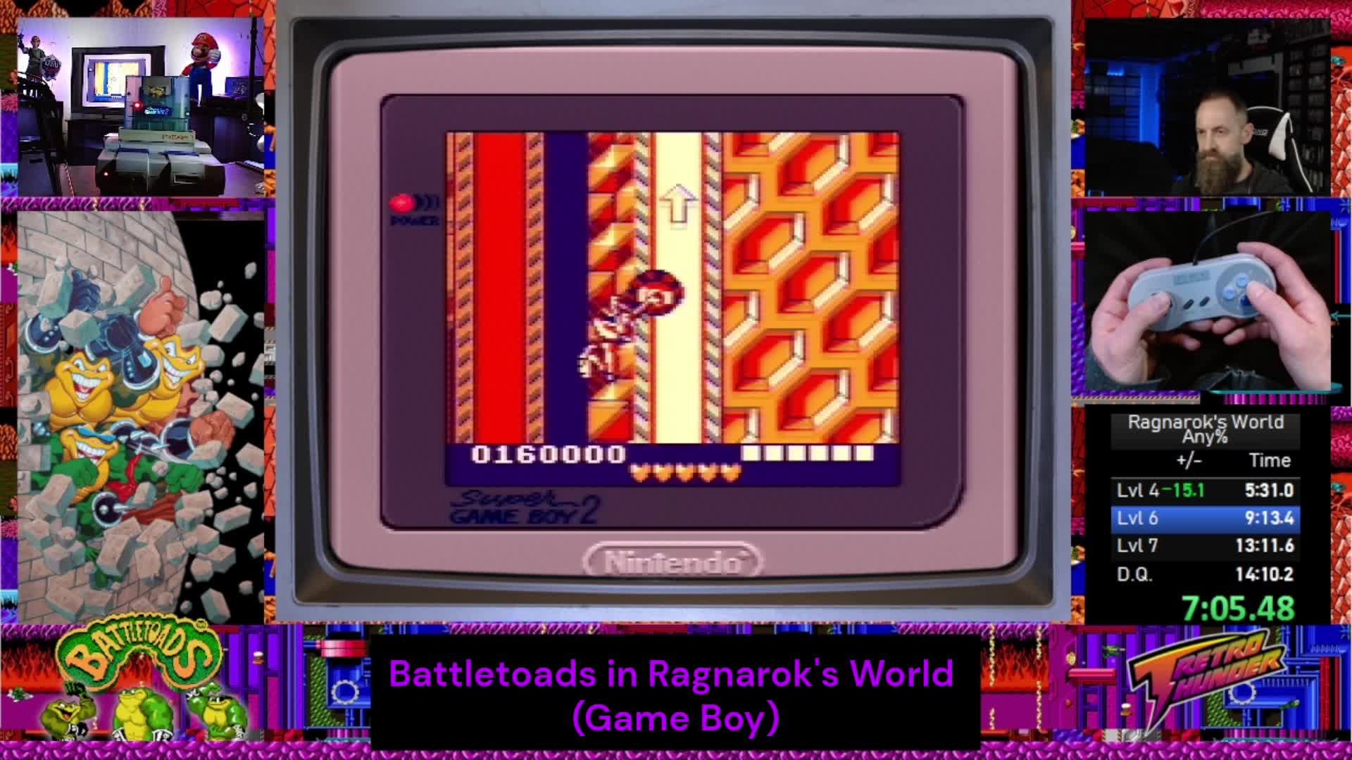 Submission Watch: RetroThunder posts Fastest Minimalist Completion - 13:33.000 on Battletoads in ...