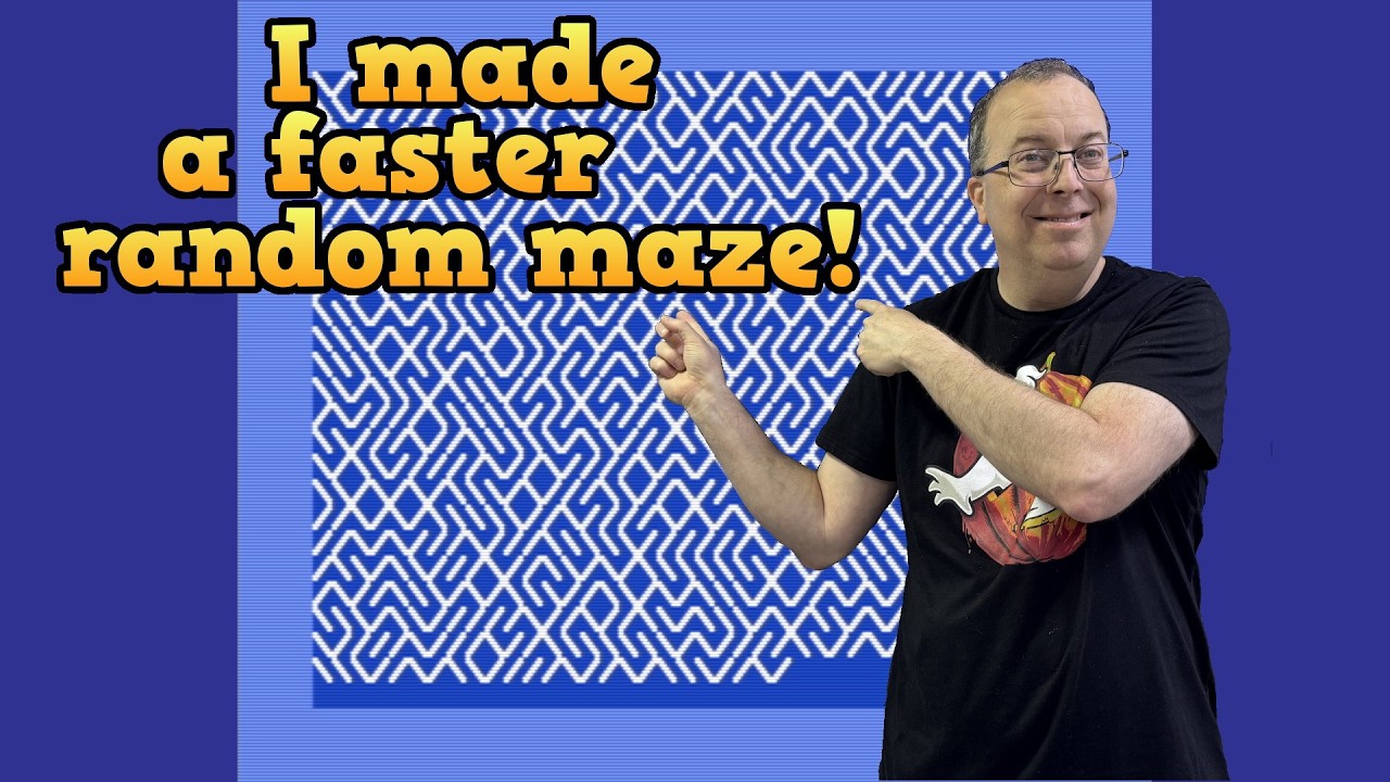 I made an even faster Random Maze!