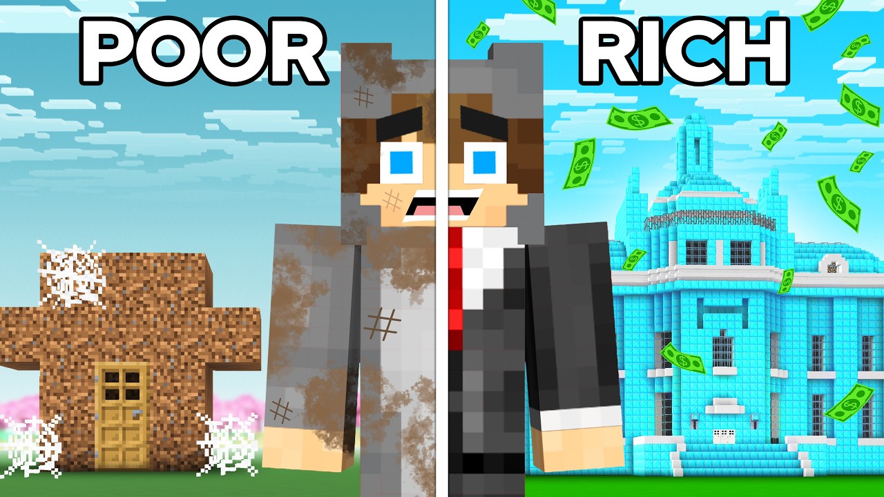 Upgrading Minecraft Cherry Island from POOR to RICH