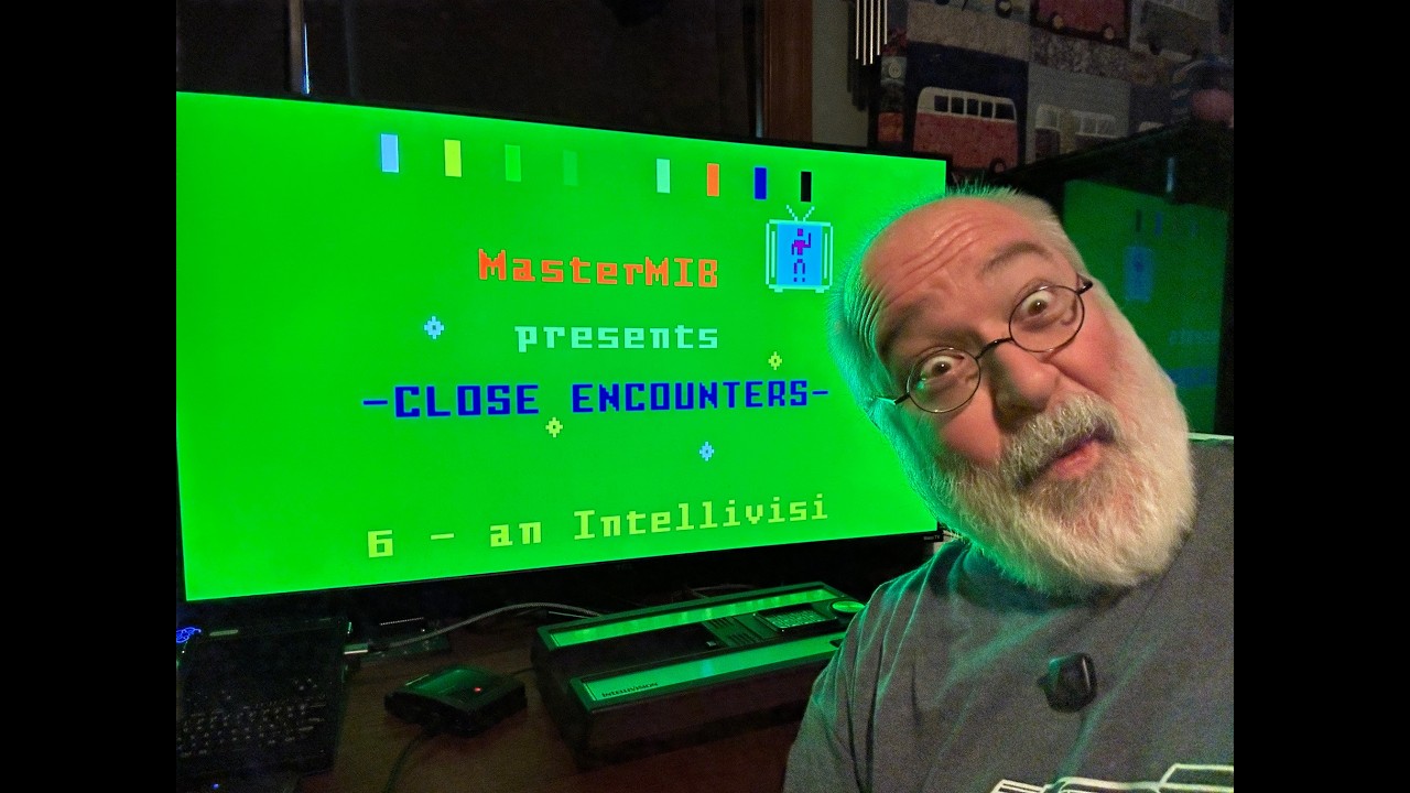Close Encounters - Intellivision Sprint - Classic & New Video Games - Retrogaming