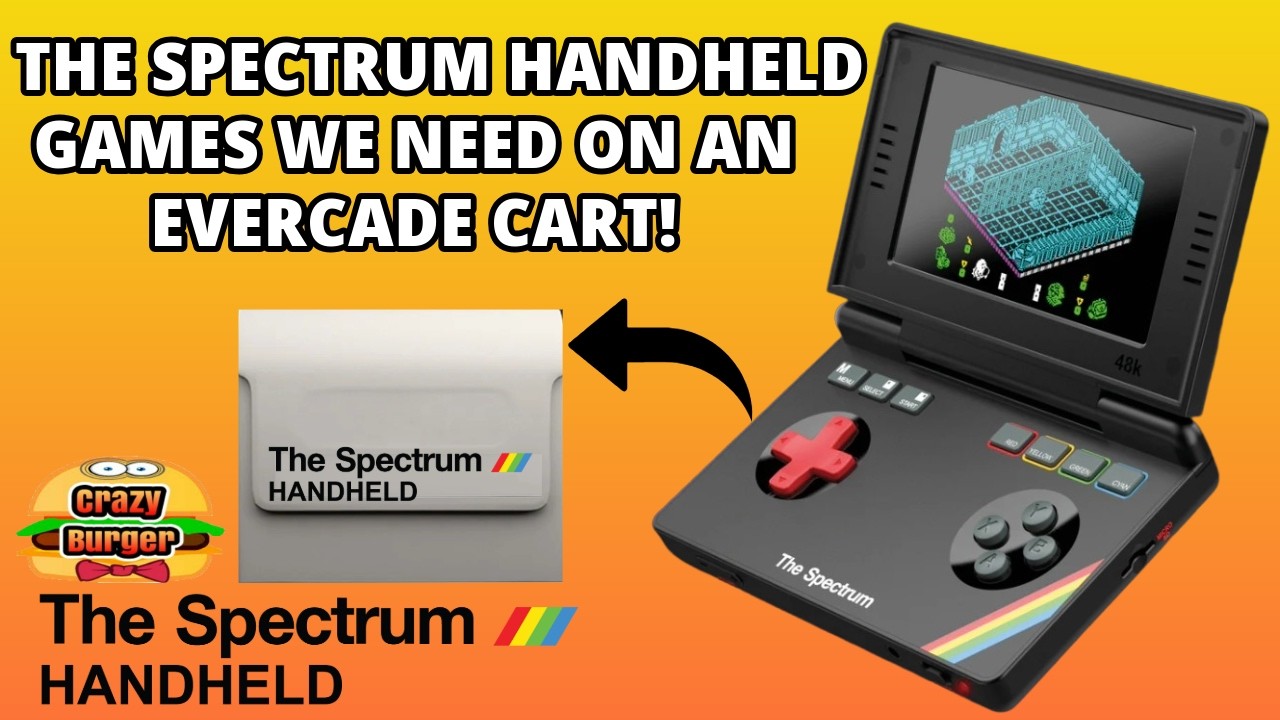 TOP 10 THE Spectrum Handheld Games We Need On An Evercade Cart!