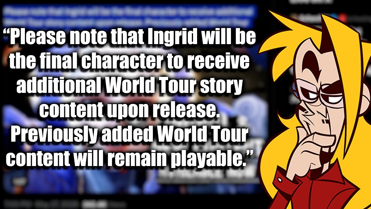 Is World Tour...ending?