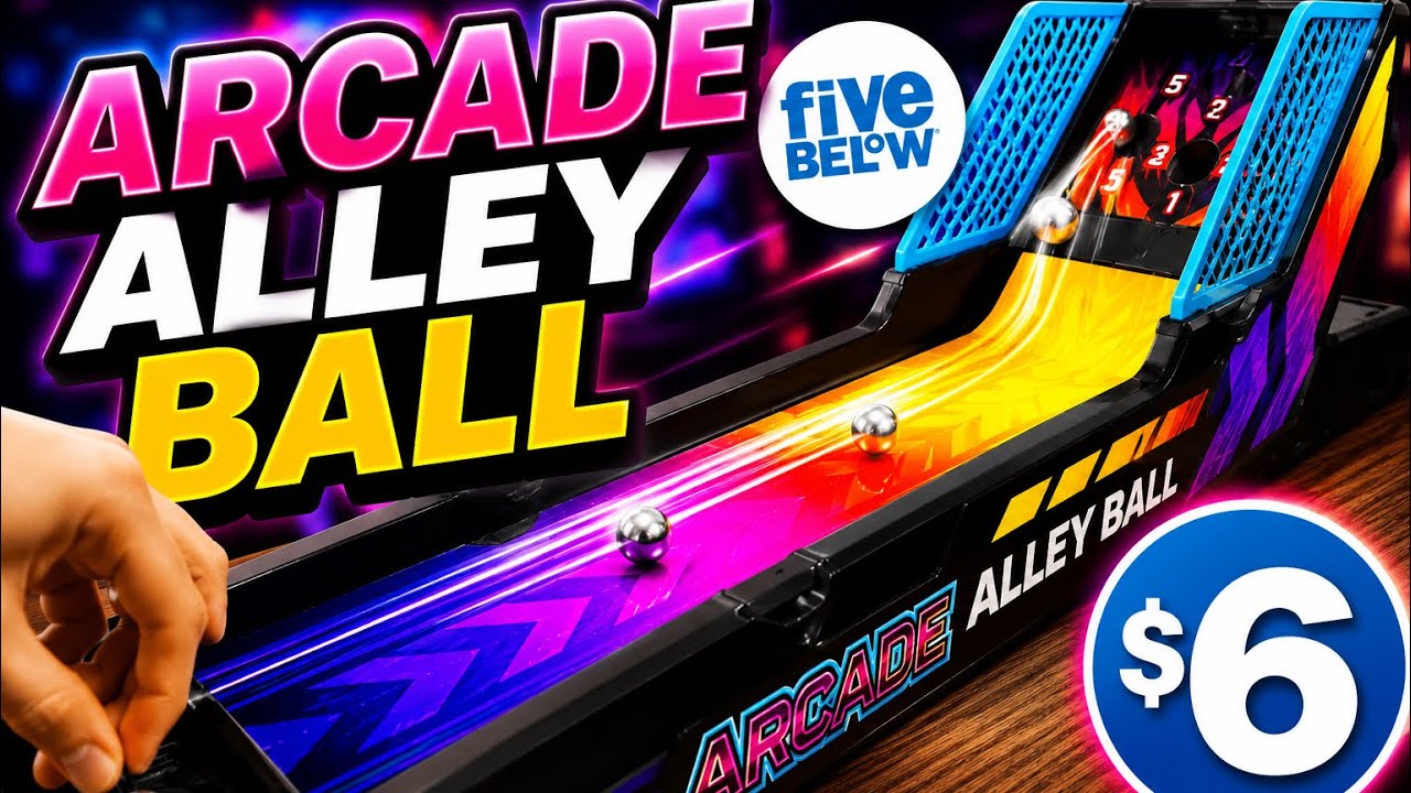 Five Below - Arcade Alley Ball Review
