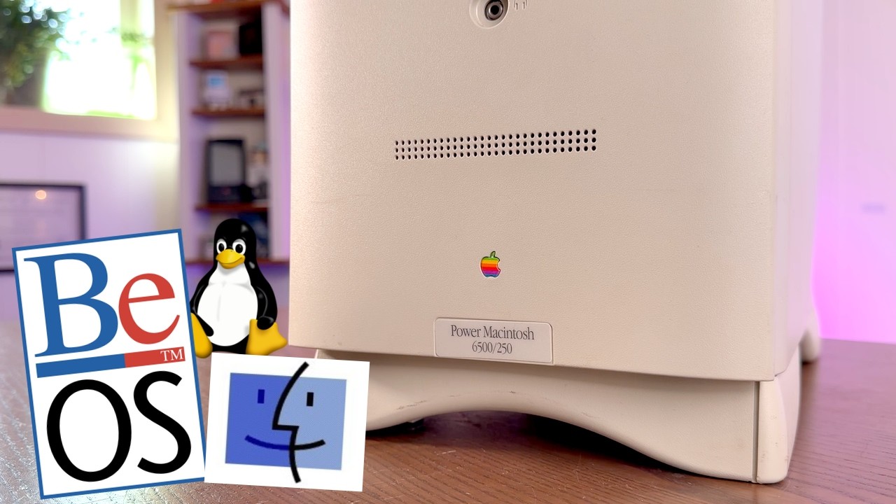 Installing Weird Operating Systems on a Classic Mac