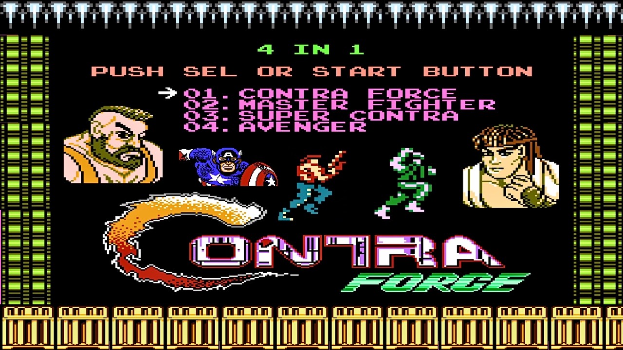 Playing an NES 4 in 1 Cartridge in 2026!