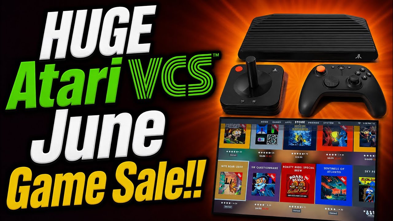 Atari VCS Massive June Video Game Sale