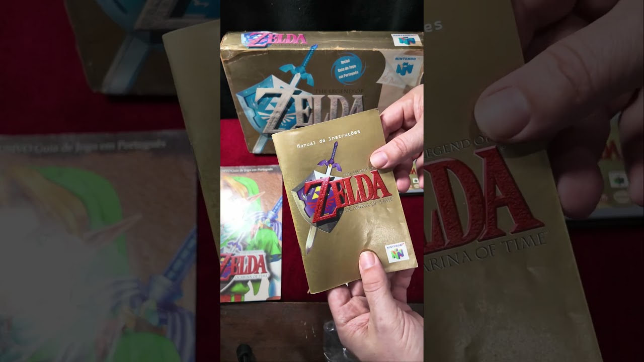 Brazilian Big Box Edition of Legend of Zelda Ocarina of Time