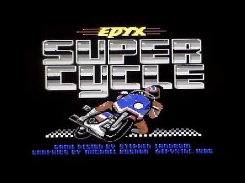 Super Cycle On Commodore 64