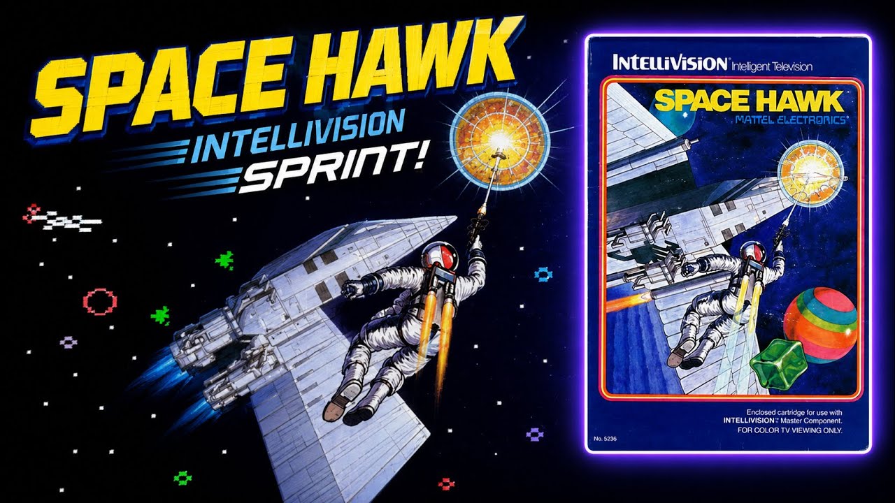 Space Hawk (1981) Intellivision Sprint