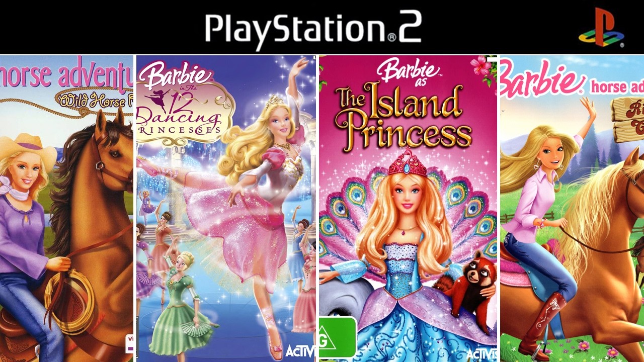 Barbie Games for PS2