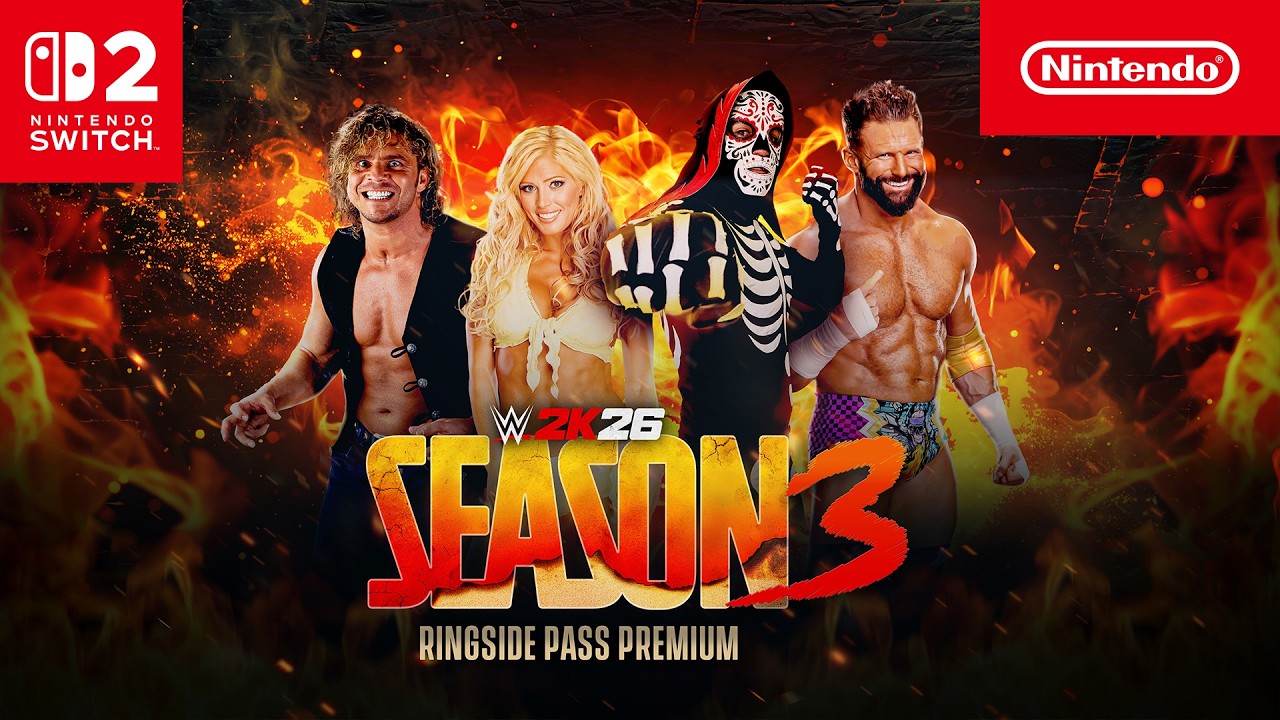 WWE 2K26 - Official Season 3 Trailer - Nintendo Switch 2